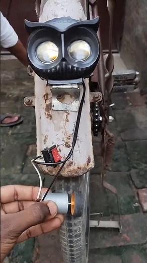 I Built a DIY Bicycle Dynamo Light for FREE