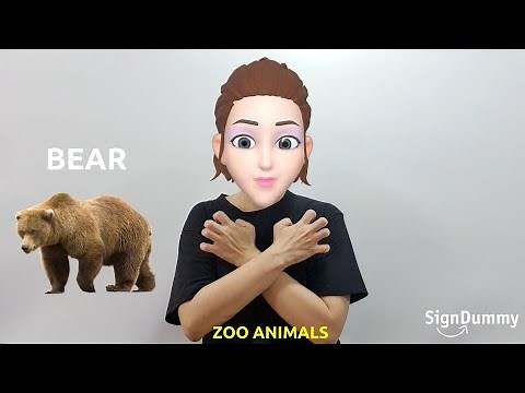American Sign Language (ASL) Lesson: Zoo Animals