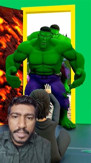 big hulk and teacher #cartton #minecraft #shortfeed #shorts #viral #tranding