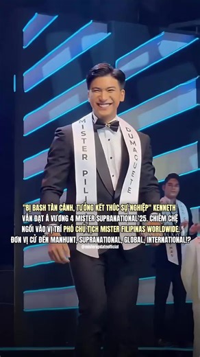 Kenneth's Triumph at Mister Supranational 2025