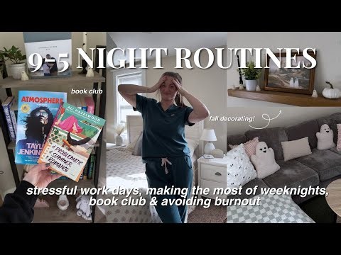 Realistic 9-5 Night Routine 🌙 | Making the Most of My Weeknights