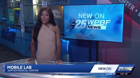 Jupiter Medical Center promotes lung cancer awareness with mobile lab