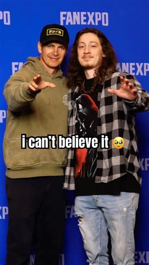 I MET ANAKIN SKYWALKER 🤯🔥 #StarWars #AnakinSkywalker #HaydenChristensen