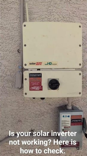 SolarEdge Inverter Not Working - How to Check!