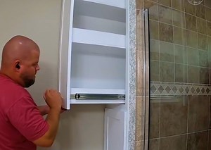 11K views · 146 reactions | Making a DIY Hidden Storage Linen Closet | The Kelley's country life | Facebook