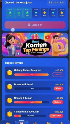 Tap Minings apk terbaru