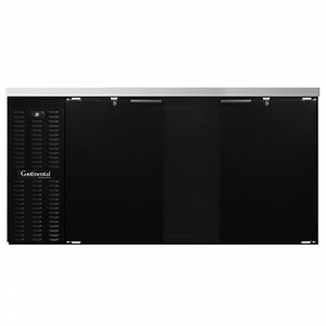 Continental Refrigerator BB69N 69" Solid Door Back Bar Refrigerator