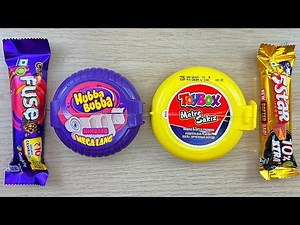 Rainbow Candy & Snickers | Visual Crunch Party 🌈🍫