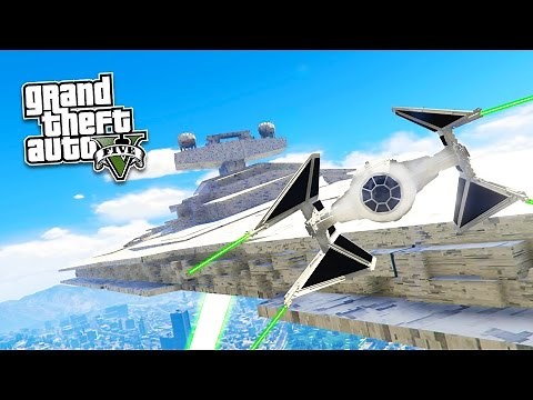 GTA 5 PC Mods - STAR WARS: THE FORCE AWAKENS MOD! GTA 5 Star Wars Mod Gameplay! (GTA 5 Mod Gameplay)