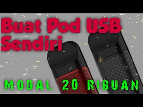 Membuat Pod Rokok Elektrik Murah DIY