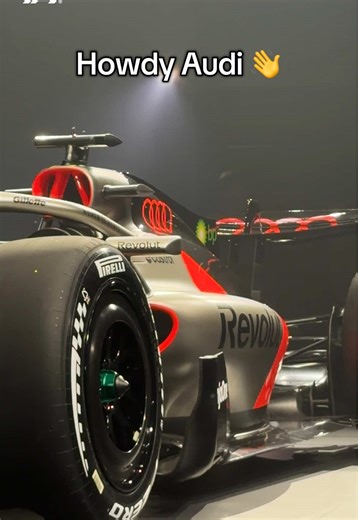 Audi F1 Team's First Formula 1 Car Unveiled