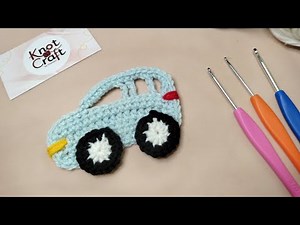 DIY Crochet Car That's Super Easy To Make