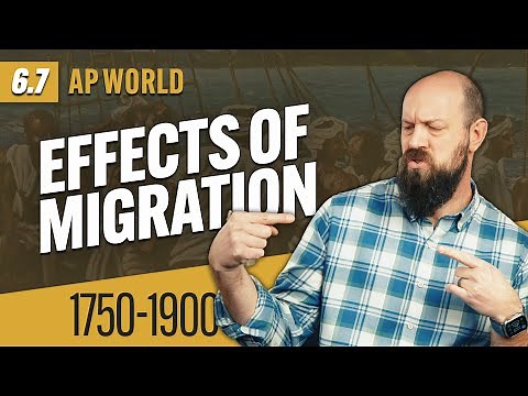 The EFFECTS of MIGRATION, Explained [AP World History Review—Unit 6 Topic 7]