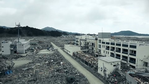 Flying Over Fukushima, Japan: Aftermath of a Tsunami’s Impact