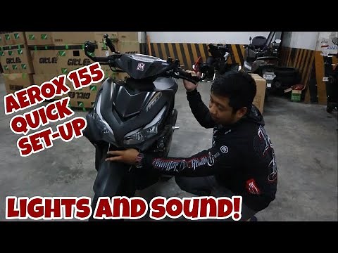 AEROX 155 l QUICK SET UP