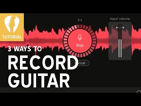 3 ways to record guitar, including USB on a Fender Mustang Amp (V2, GT, or GTX)