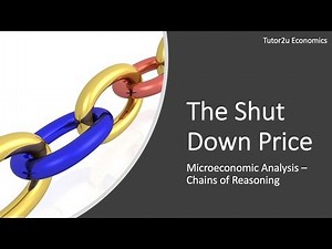 The Shut Down Price (Microeconomics) I A Level and IB Economics
