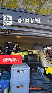 Ceiling Net with Mounts 🛠️ Small product. Big difference. This is the true organizer boss for your cargo space - keeping loose gear exactly where it belongs 👌 As you can see, it’s perfect for storing sleeping bags, soft gear and all those items that love to move around in the trunk 🎒 Available in two sizes: 📏 For Toyota Land Cruiser 80, Land Cruiser 100, Nissan Patrol Y61 📏 For Toyota Land Cruiser 120, Land Cruiser 150, Lexus GX470 & GX460 ✔️ Easy, non-invasive installation ✔️ Quick access