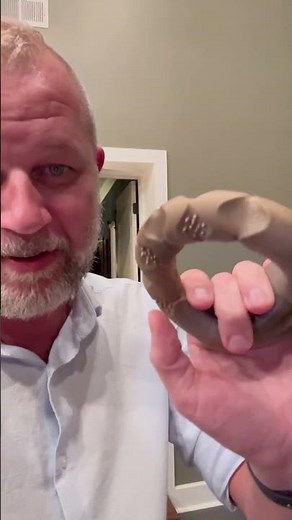 Lewis and Clark go CRAZY for this Toy! Tough Dog Toys for Aggressive Chewers, Bacon Scented & Curved