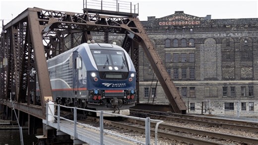 New Amtrak Borealis train connecting Twin Cities to Milwaukee at over 100,000 riders