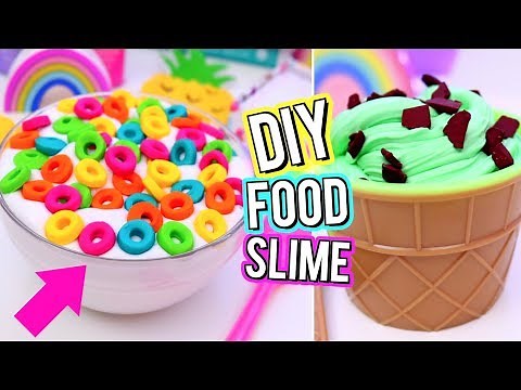 DIY Food Inspired SLIME! Crazy SLIME IDEAS You NEED TO TRY! How To Make FUN SLIME!
