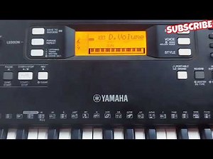 Tutorial on how to set PSR E353,E363,,E373,,E473,,on worship and other E series