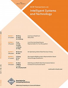A Hybrid Background Subtraction Method with Background and Foreground Candidates Detection | ACM Transactions on Intelligent Systems and Technology