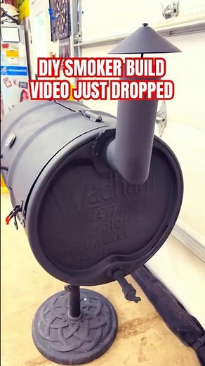 DIY Oil Drum - Barrel BBQ Smoker - Build Video Live