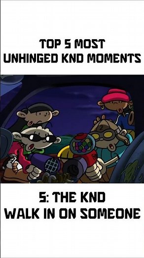 Top 5 Most Unhinged KND Moments #knd #kidsnextdoor #cartoonnetwork #codenamekidsnextdoor