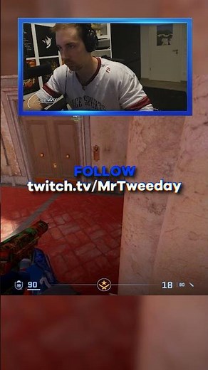 This lucky +W move made the enemy team FULL TILT... 😂 #cs2 #counterstrike2