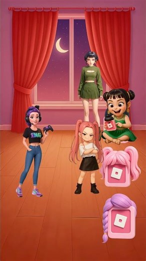 Can Rumi get a tablet to play Roblox? 🎮 #shorts #cartoon #kpopdemonhunter