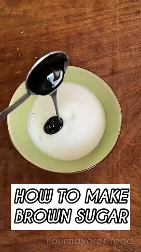 10K views · 178 reactions | How to make Brown Sugar #homemade #bakinghacks #bakingreels #cookingreels #sugar #reelsviral #fbreels | YourMayores Food | Facebook