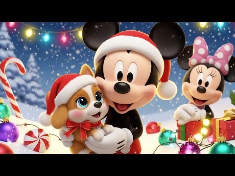 Mickey Mouse Finds a Lost Christmas Puppy | Heartwarming Cartoon Adventure