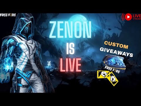 ZENON FF IS LIVE 🔥 ROAD TO 1K 🔥 | FUN ROOMS 😱 REDEEM CODE GIVEAWAY 🎁 | PAKISTAN SERVER 🇵🇰