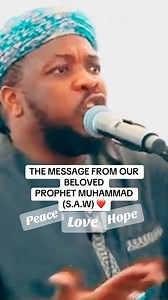 29K views · 3K reactions | THE MESSAGE FROM OUR BELOVED PROPHET MUHAMMAD (S.A.W) ❤️ . . . . #islam #muslim #quran #allah #fyp | Markaz al-Qiraa'aat at Masjid Sidiki Channel | Facebook