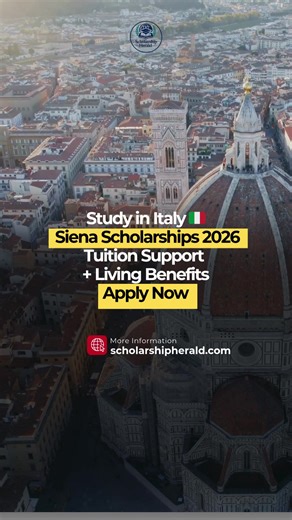 Study in Italy: Siena Excellence Scholarships 2026