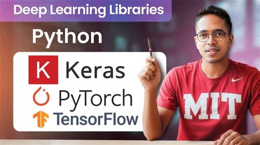 36) Intro to Python Deep Learning libraries- Tensorflow, Keras, PyTorch Programming foundationsforML