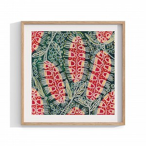 Aboriginal Framed Print, Indigenous Australian Art, Bush Medicine - Etsy Australia