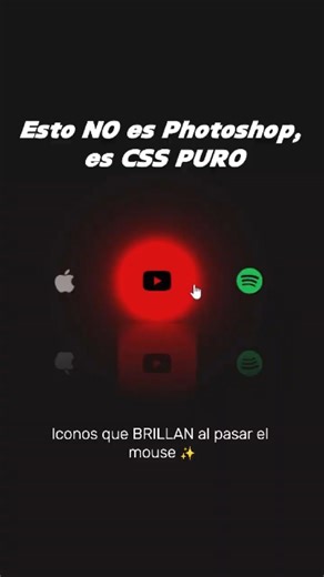 Glowing Icon Hover Animation in Pure CSS #css #webdev #tutorial #antigravity