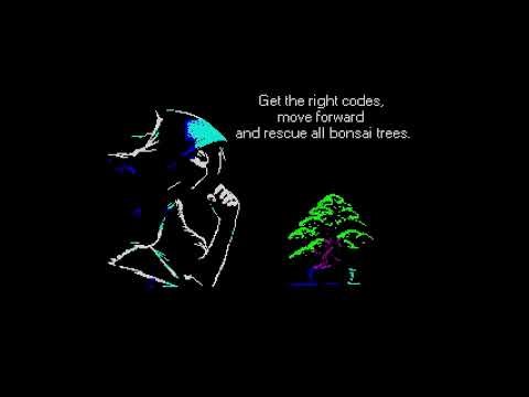 ZX Spectrum [homebrew] gameplay: BonsaiQuest (2025)