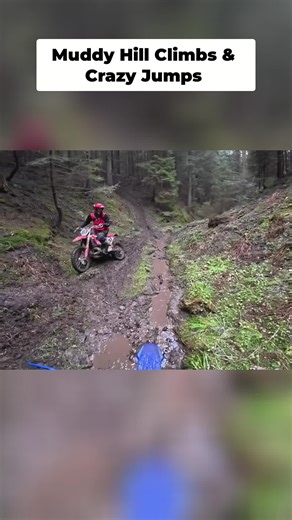 Epic Muddy Enduro Hill Climbs Challenge