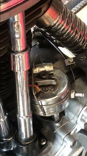 Harley panhead advance ignition