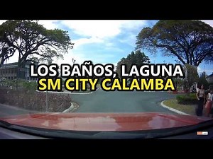 🚗 Road Trip: UPLB to SM City Calamba 🏙️ | Scenic Drive in Los Baños & Calamba Laguna