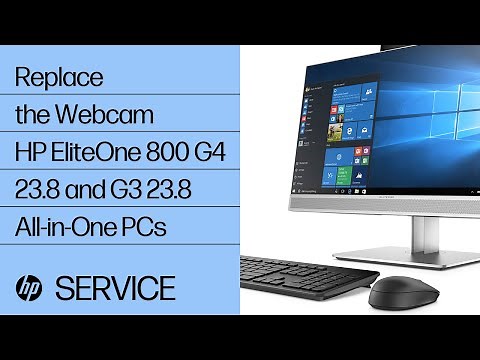 Replace the Webcam | HP EliteOne 800 G4 23.8 and G3 23.8 All-in-One PCs | HP