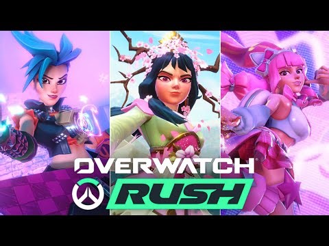 Overwatch Rush - All Amazing Skins Showcase (Android/iOS)