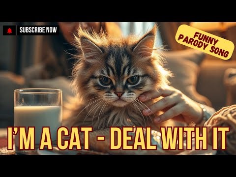 🐱 Look at Me, I'm a Cat | Funny Cat Parody Song | Hilarious Comedy Music Video