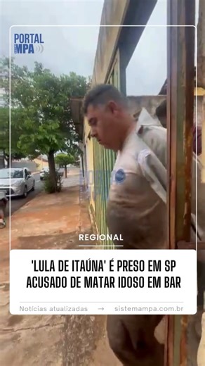 Portal MPA - Divinópolis MG on Instagram: "Cleidemar de Carvalho Alves, de 47 anos, mais conhecido como ‘Lula’, foi preso na manhã desta quinta-feira (18), por matar um idoso de 67 anos em um bar de Itaúna. A operação conjunta das polícias Civil de Minas Gerais e São Paulo foi realizada em Barretos, no interior do estado vizinho. Mais detalhes no link nos stories. Vídeo: Polícia Civil SP"