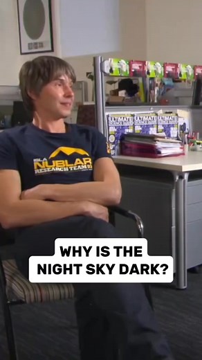 Brian Cox explains why is the night sky dark. | Cosmology Space