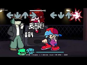 Playing FNF vs Garcello with Lyrics!