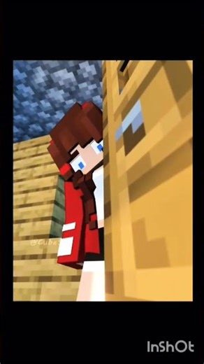 JJ Sister Couldn't Close The Door 🤯 Maizen Animation #shorts